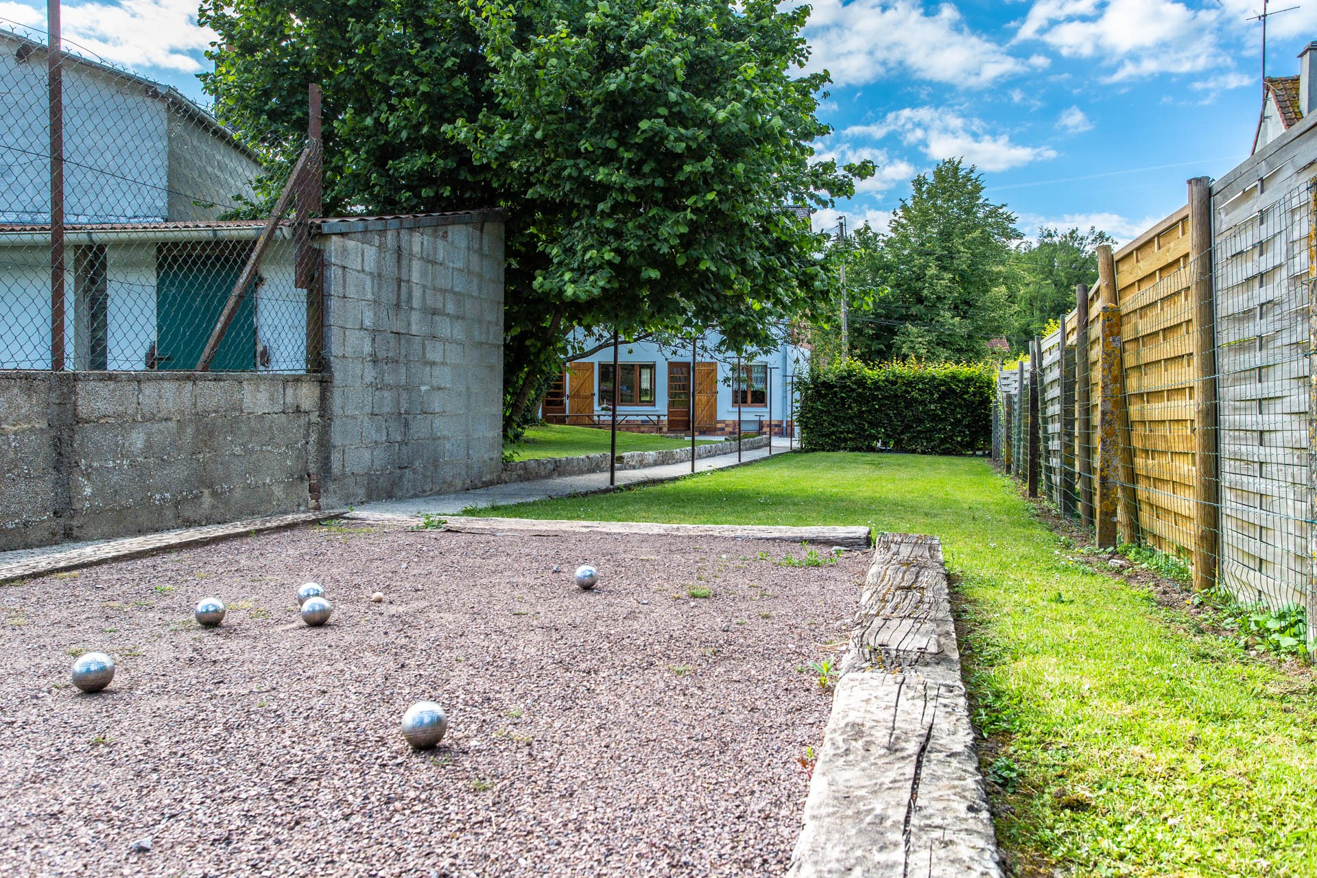 Terrain de pétanque